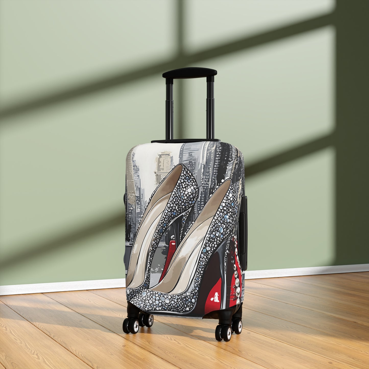 Chic High Heel Luggage Cover