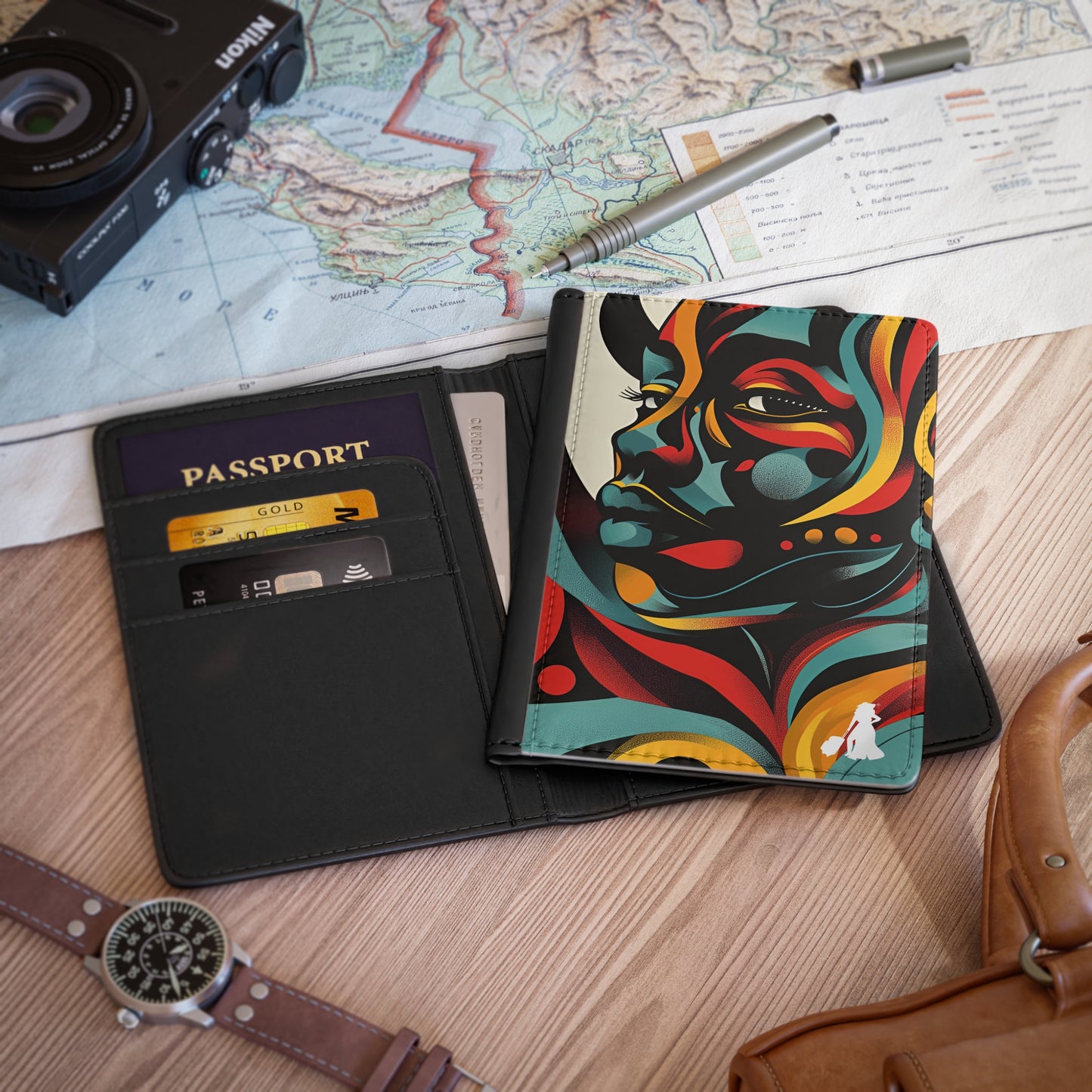 Caribbean Queen Passport Cover