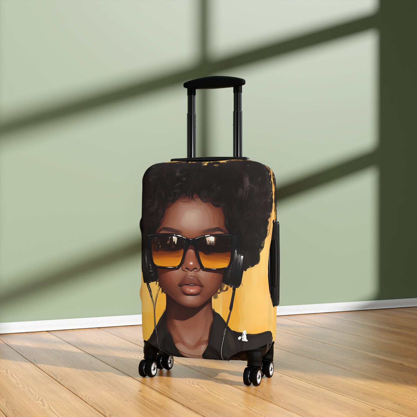 Vibrant Afrocentric Luggage Cover