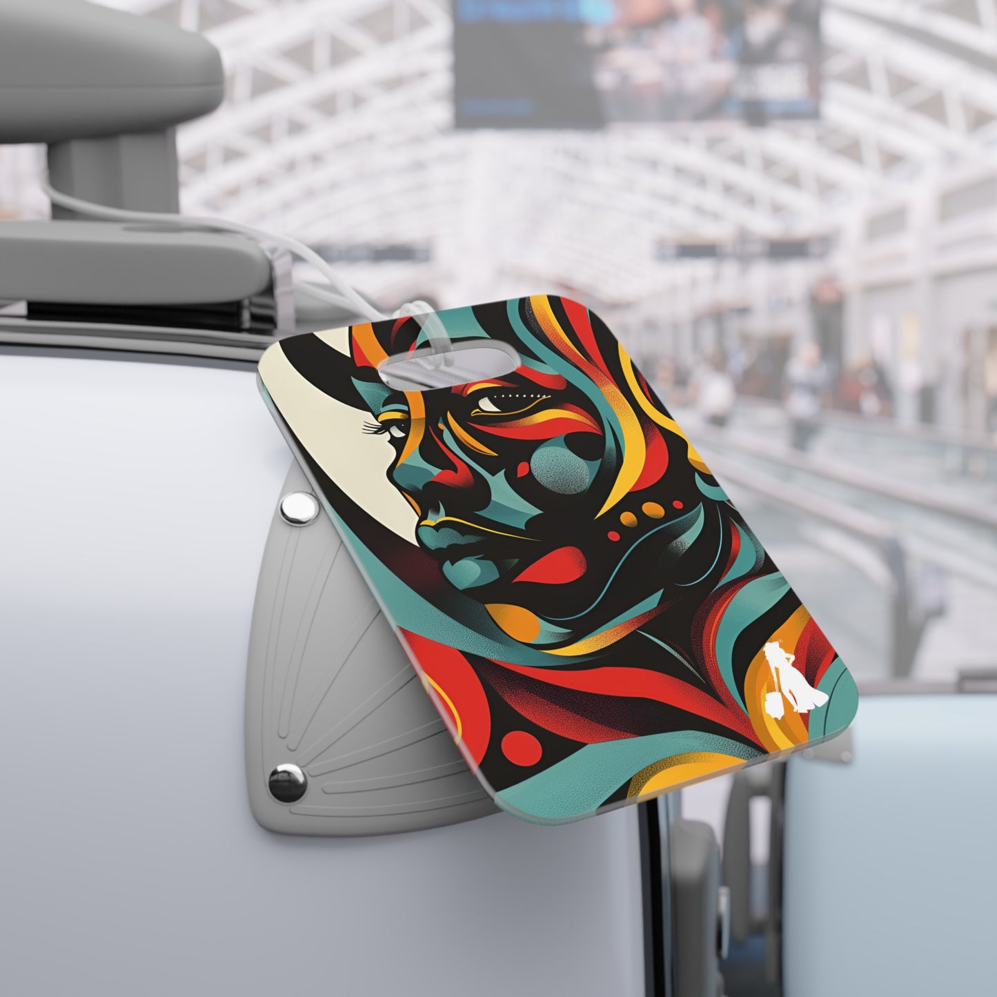 Caribbean Queen Luggage Tag