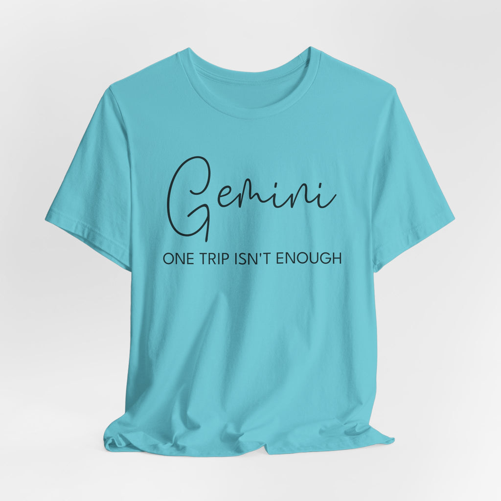 Gemini Zodiac Travel T-Shirt