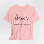 Aries Zodiac Travel T‑Shirt