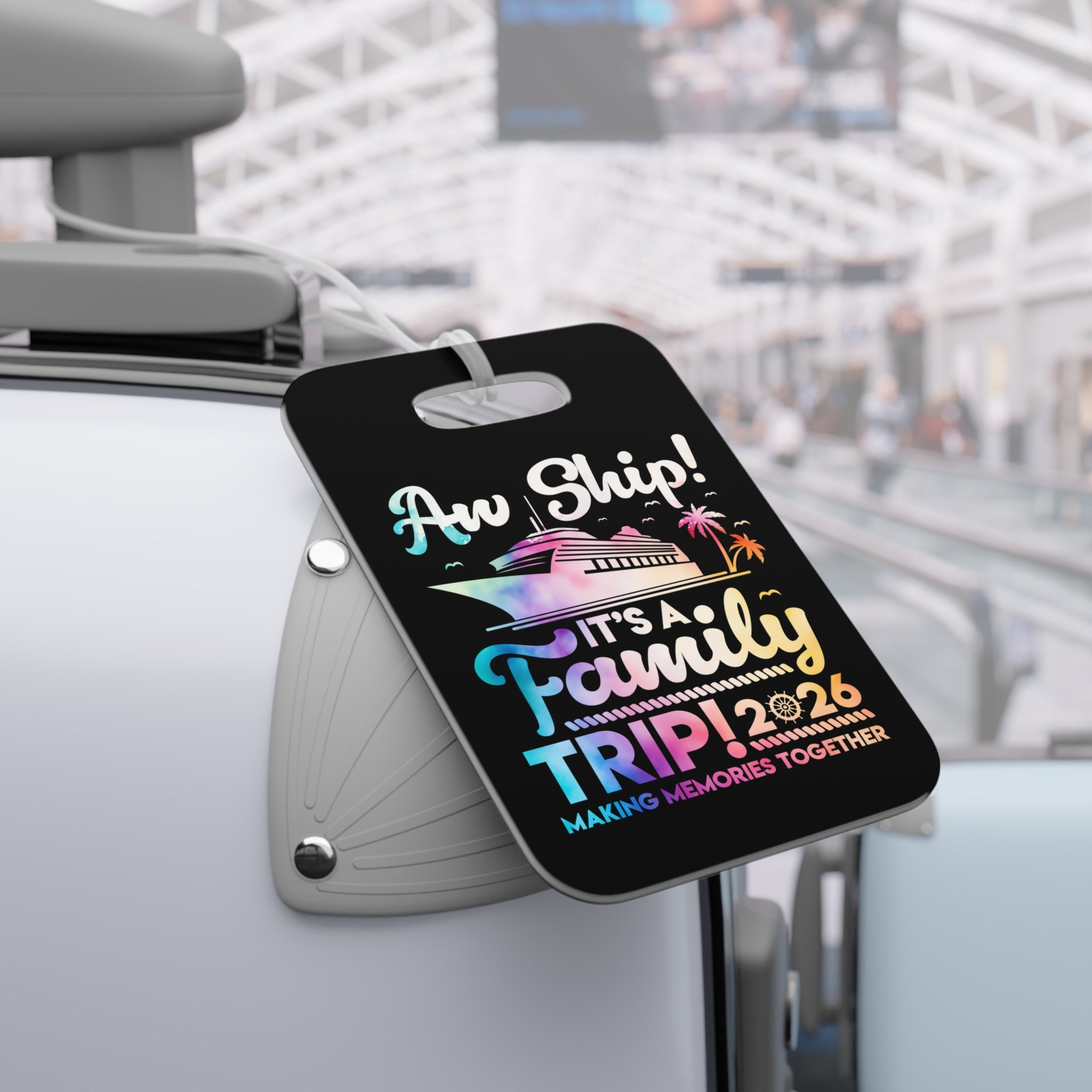 Cruise Control: The Family Takeover Luggage Tag 2026