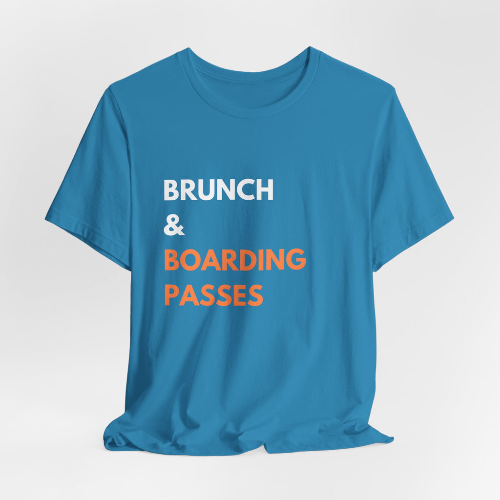 Brunch & Boarding Passes T-Shirt