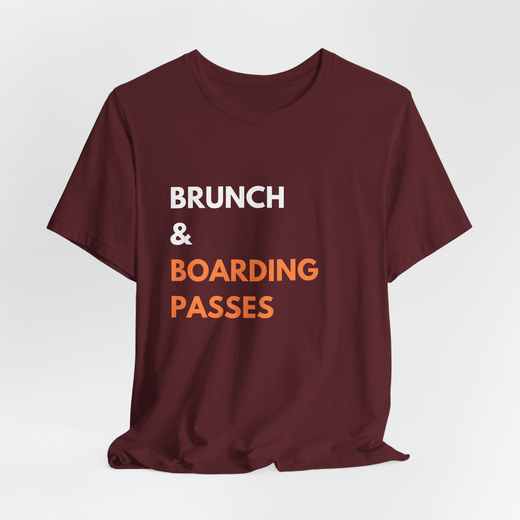Brunch & Boarding Passes T-Shirt