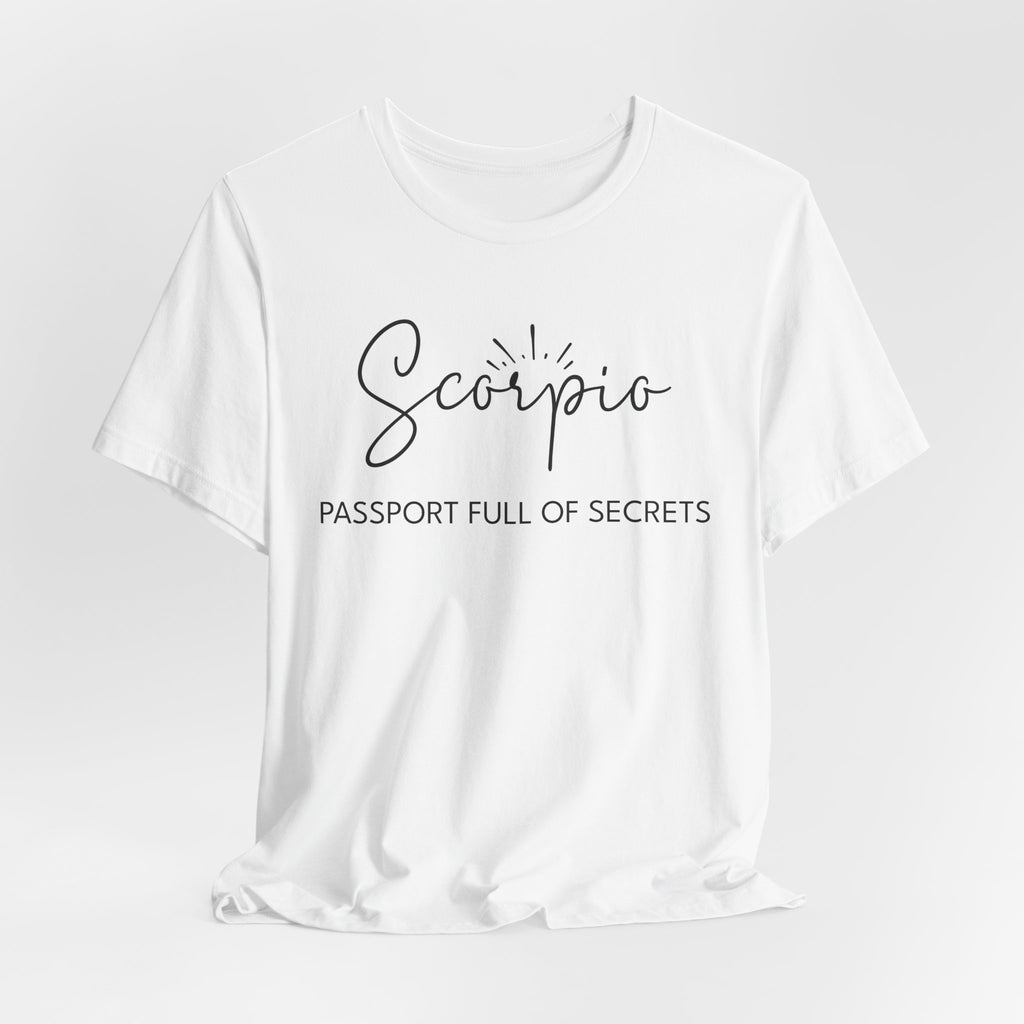 Scorpio Zodiac Travel T-Shirt