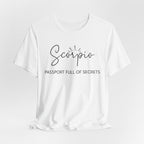 Scorpio Zodiac Travel T-Shirt
