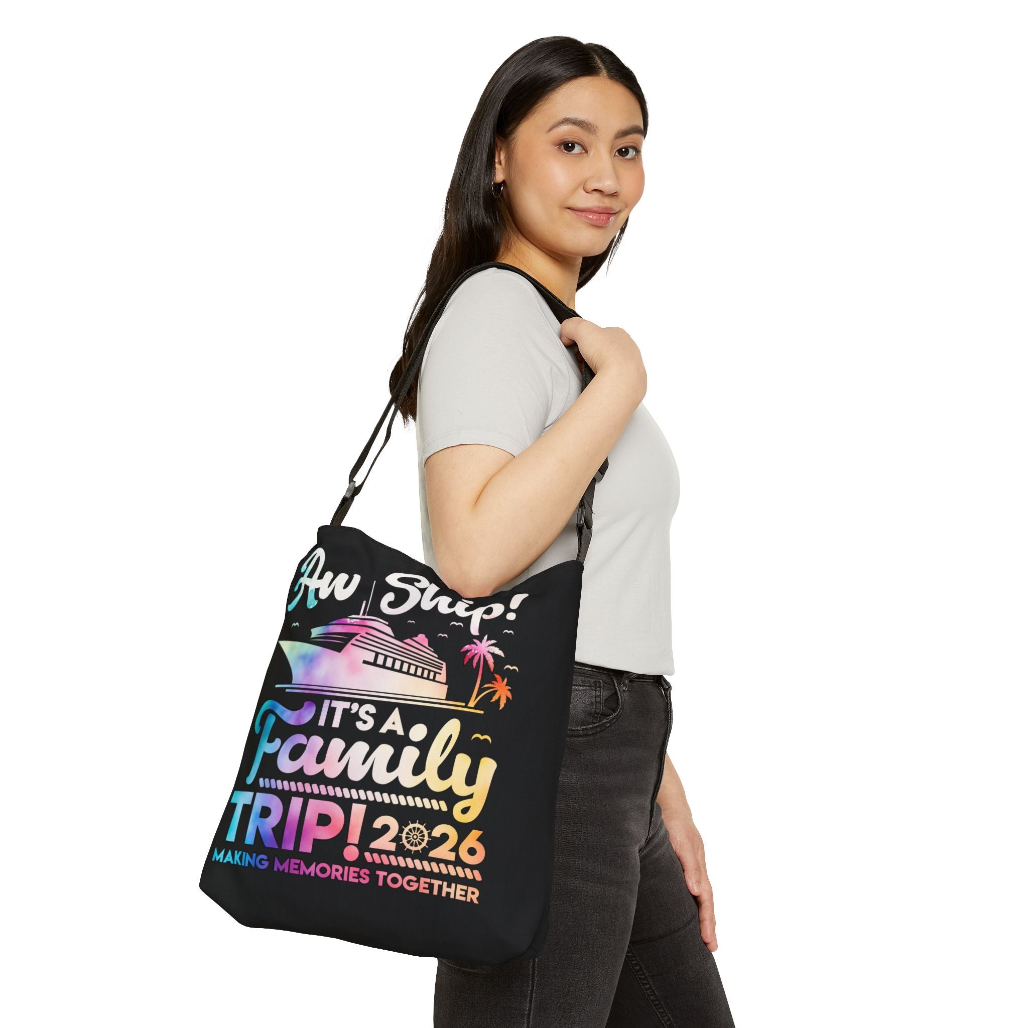Cruise Control: The Family Takeover 2026 Adjustable Tote Bag