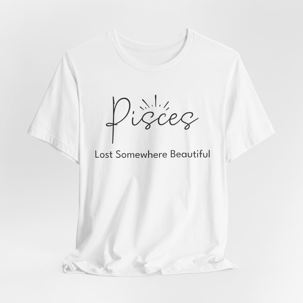Pisces Zodiac Travel T‑Shirt