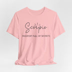Scorpio Zodiac Travel T-Shirt