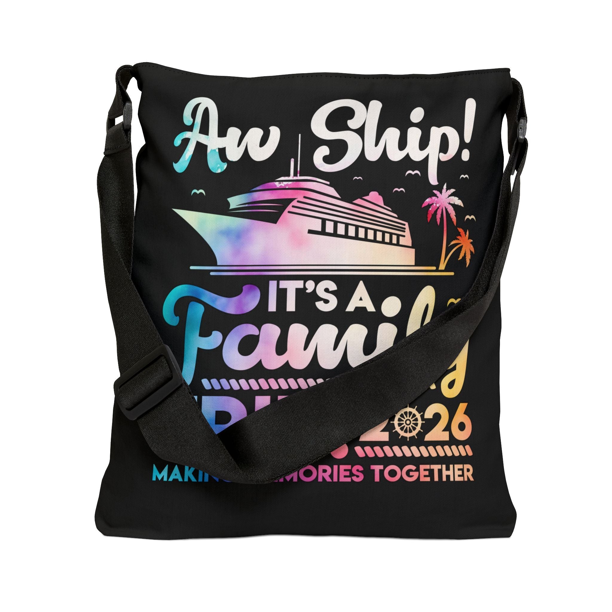 Cruise Control: The Family Takeover 2026 Adjustable Tote Bag