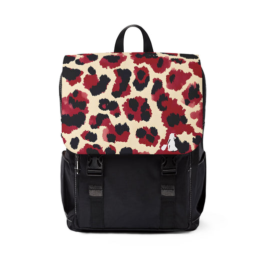 Delta Sigma Theta Sorority Leopard Backpack