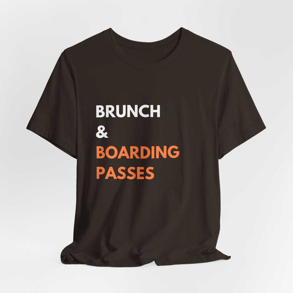 Brunch & Boarding Passes T-Shirt
