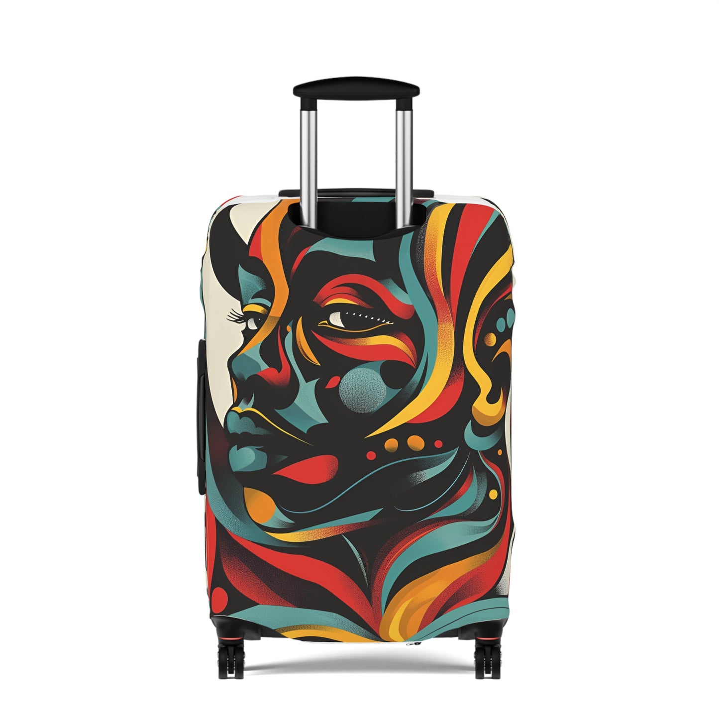 Caribbean Queen Luggage Cover