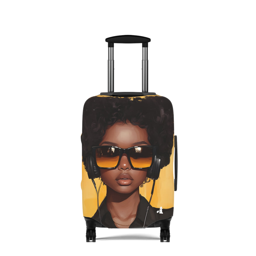 Vibrant Afrocentric Luggage Cover