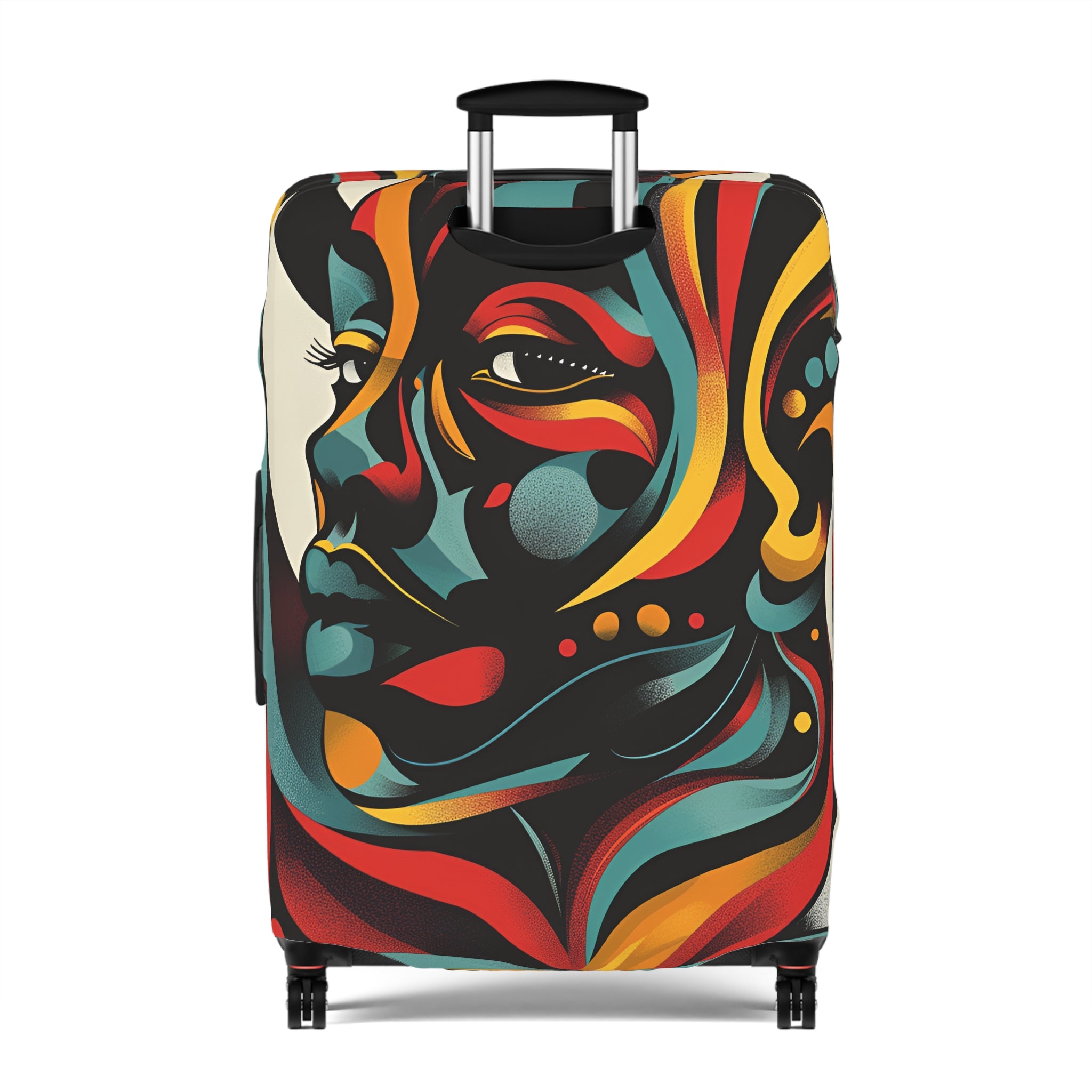 Caribbean Queen Luggage Cover