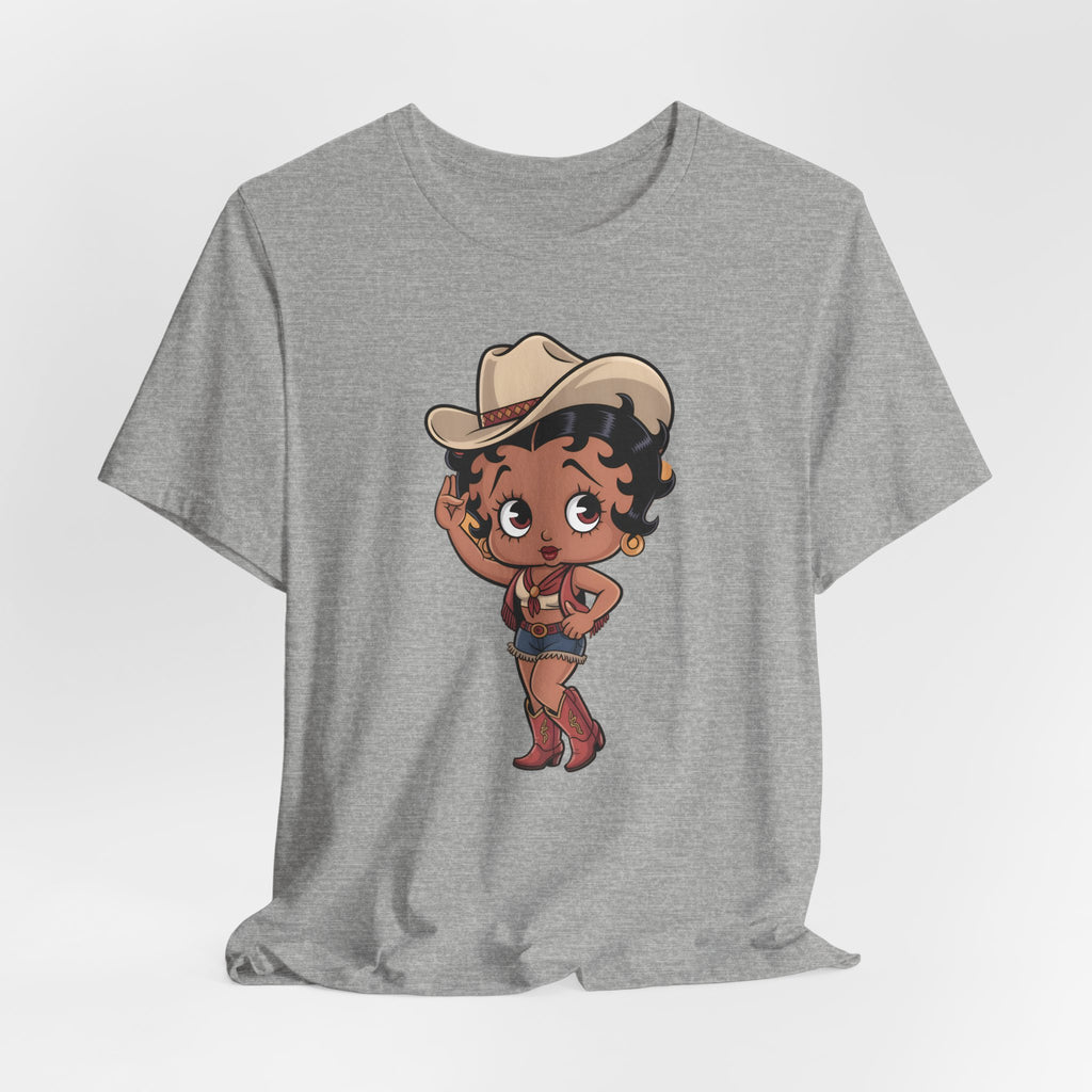 Cowgirl Betty Boop Retro Western T-Shirt