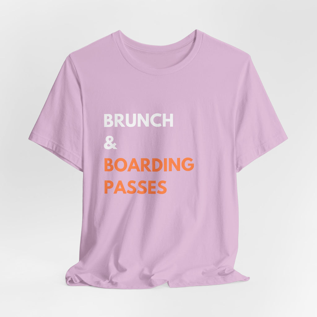 Brunch & Boarding Passes T-Shirt