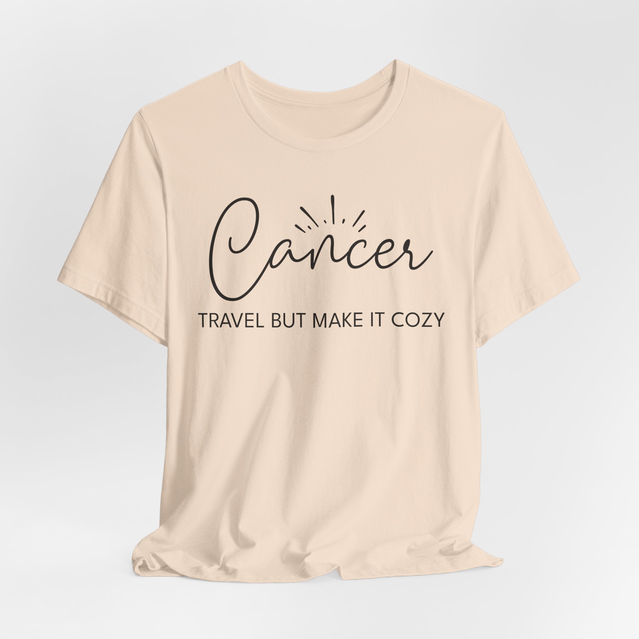Cancer Zodiac Travel T-Shirt
