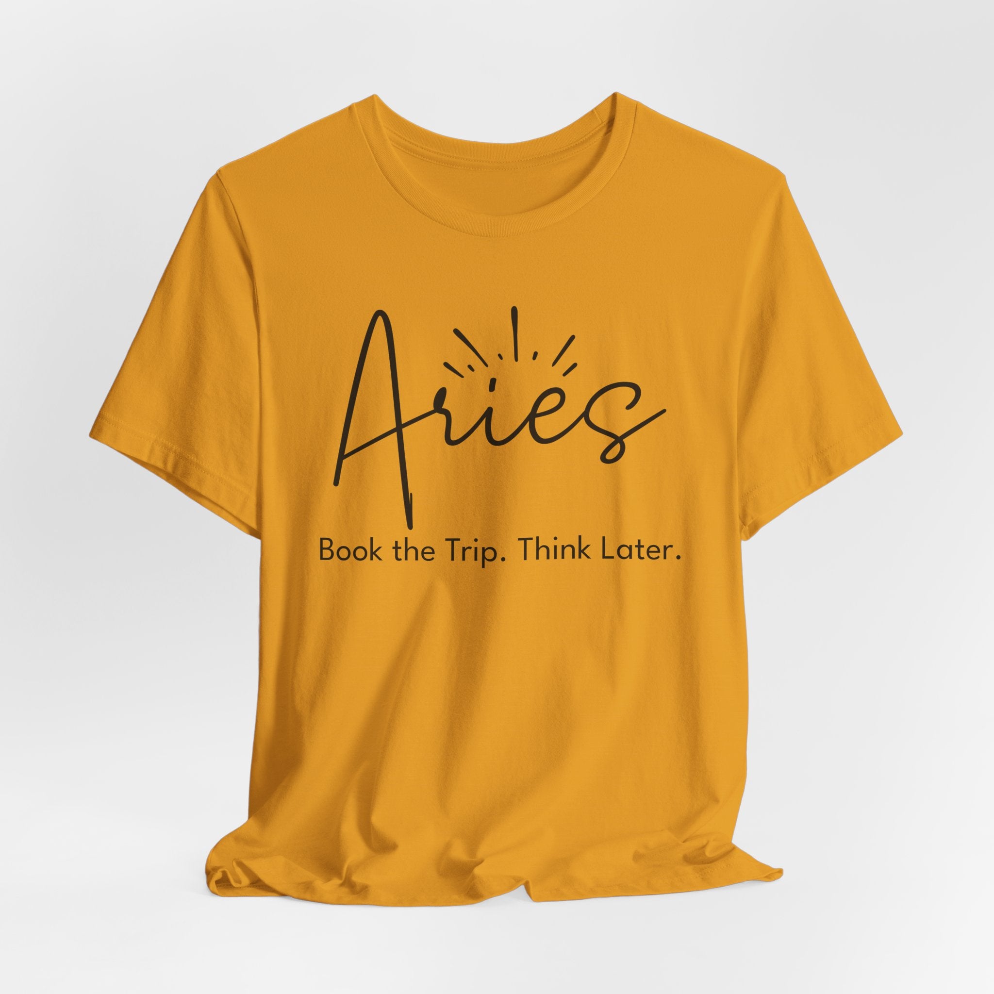 Aries Zodiac Travel T‑Shirt