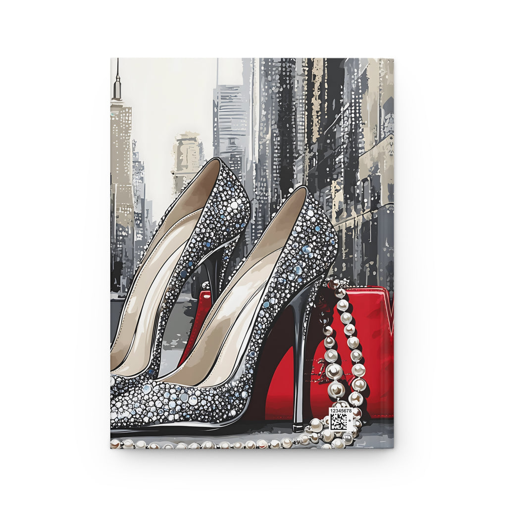 Chic High Heel Hardcover Journal