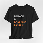 Brunch & Boarding Passes T-Shirt