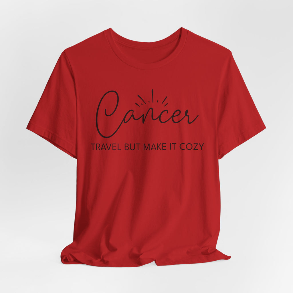 Cancer Zodiac Travel T-Shirt