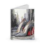 Chic High Heel Spiral Notebook