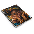 Inspirational Female Spiral Notebook