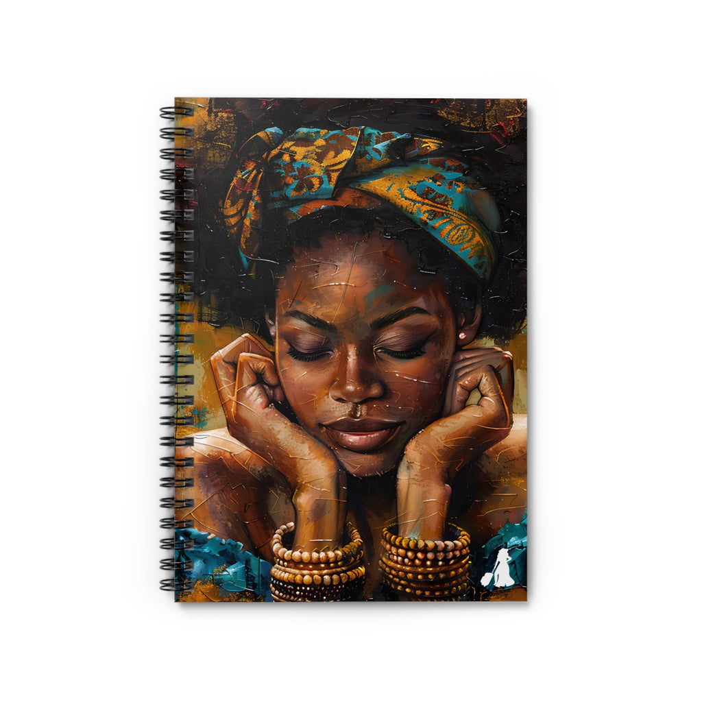 Inspirational Female Spiral Notebook