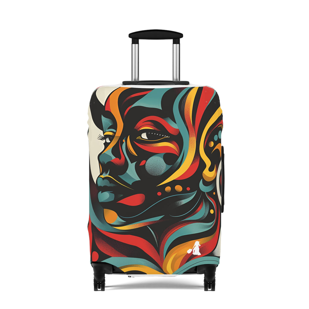 Caribbean Queen Luggage Cover