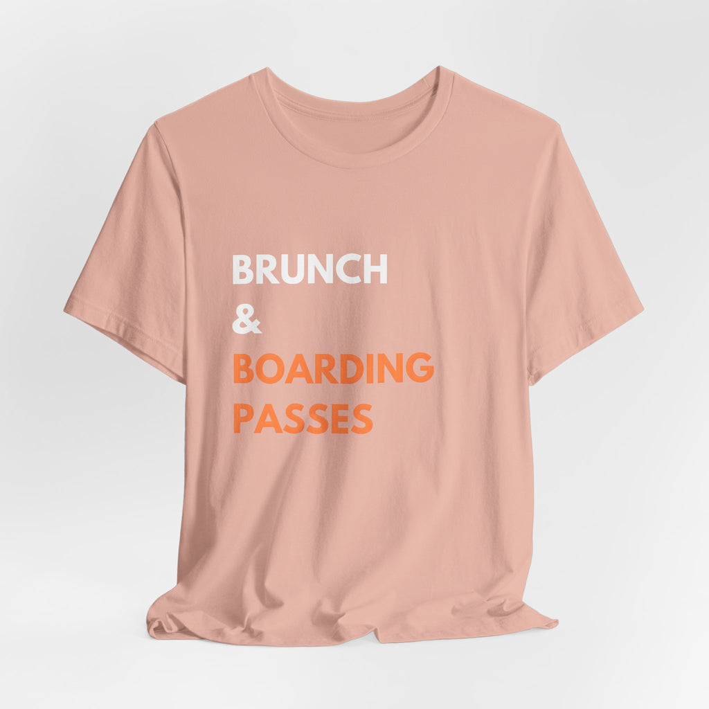 Brunch & Boarding Passes T-Shirt
