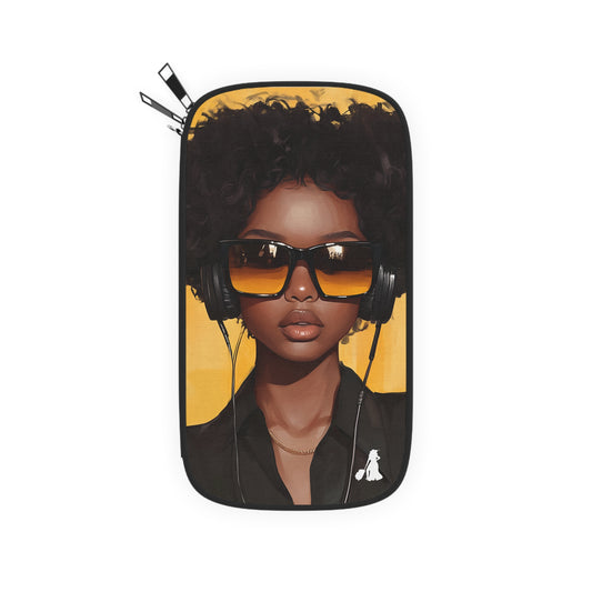 Vibrant Afrocentric Passport Wallet