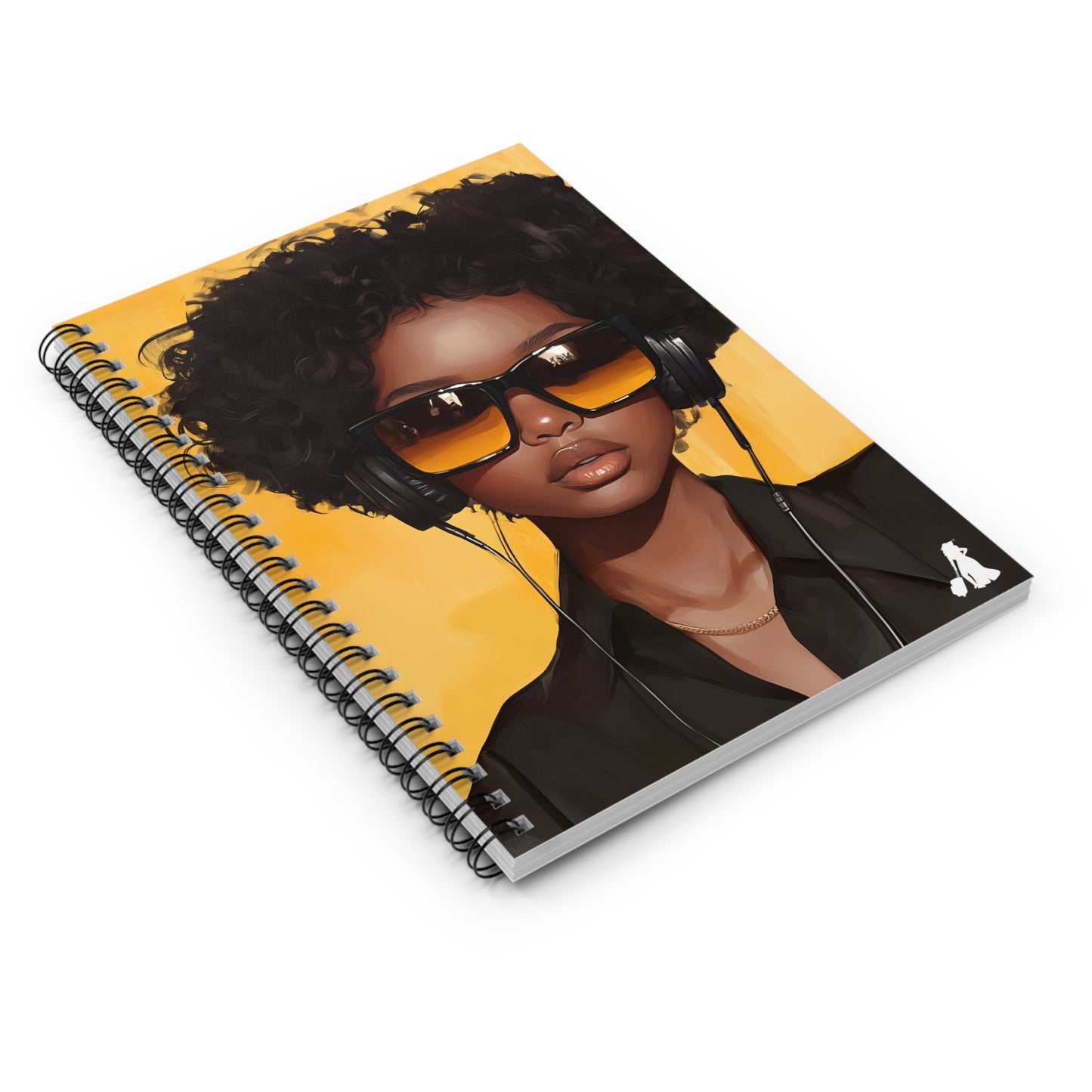 Vibrant Afrocentric Spiral Notebook