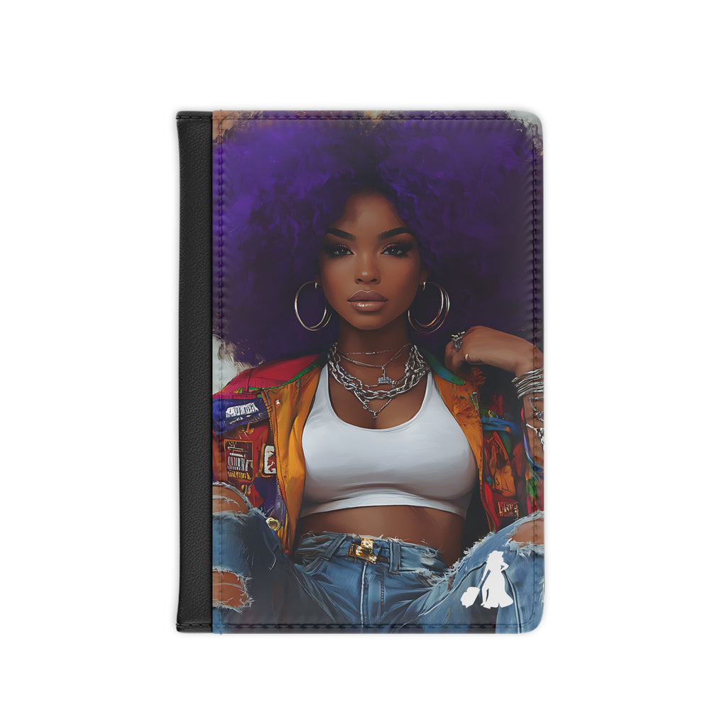 Vibrant Afro-Inspired Passport Cover