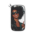 Stylish Afro Queen Passport Wallet