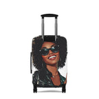 Stylish Afro Queen Luggage Cover