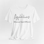 Aquarius Zodiac Travel T-Shirt