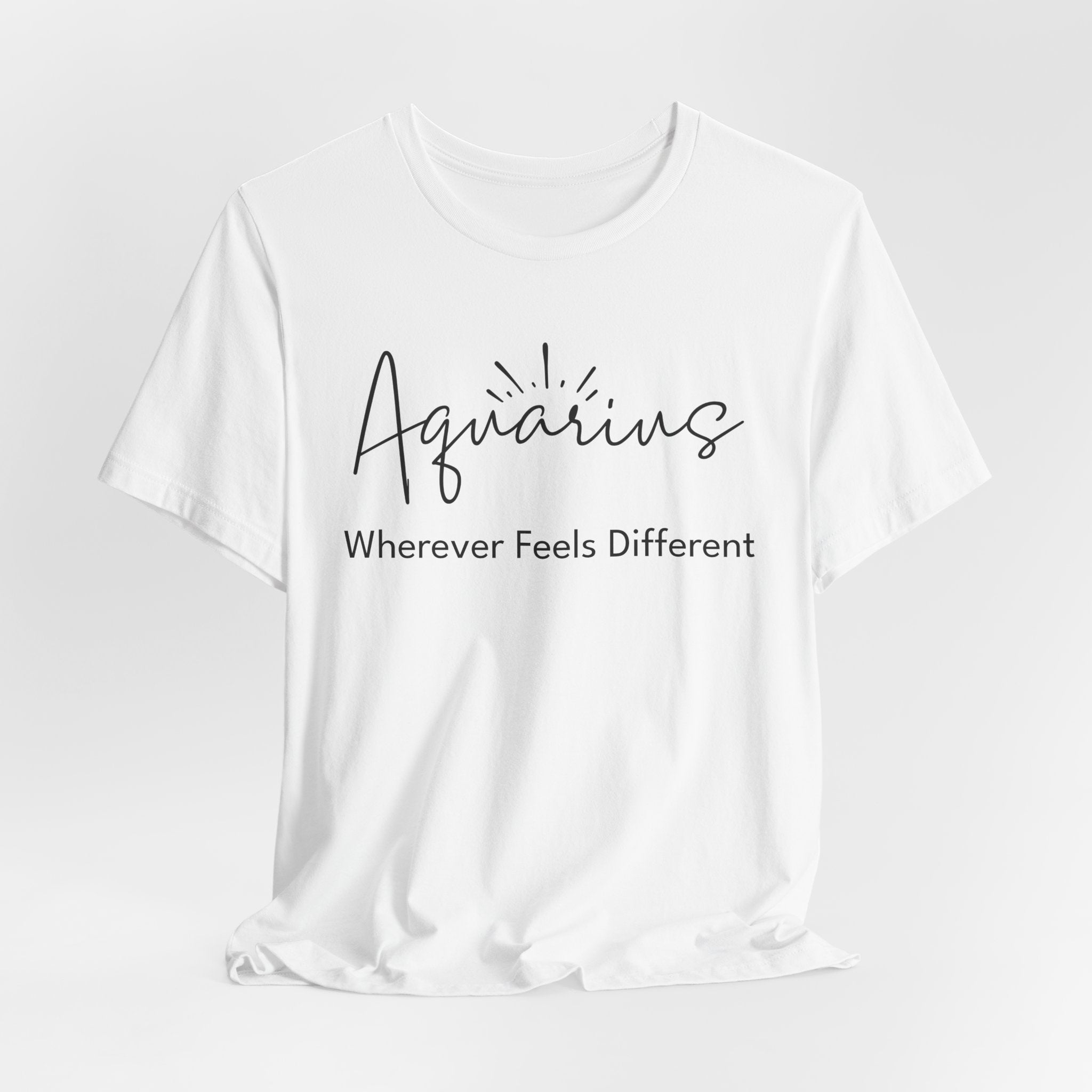 Aquarius Zodiac Travel T-Shirt