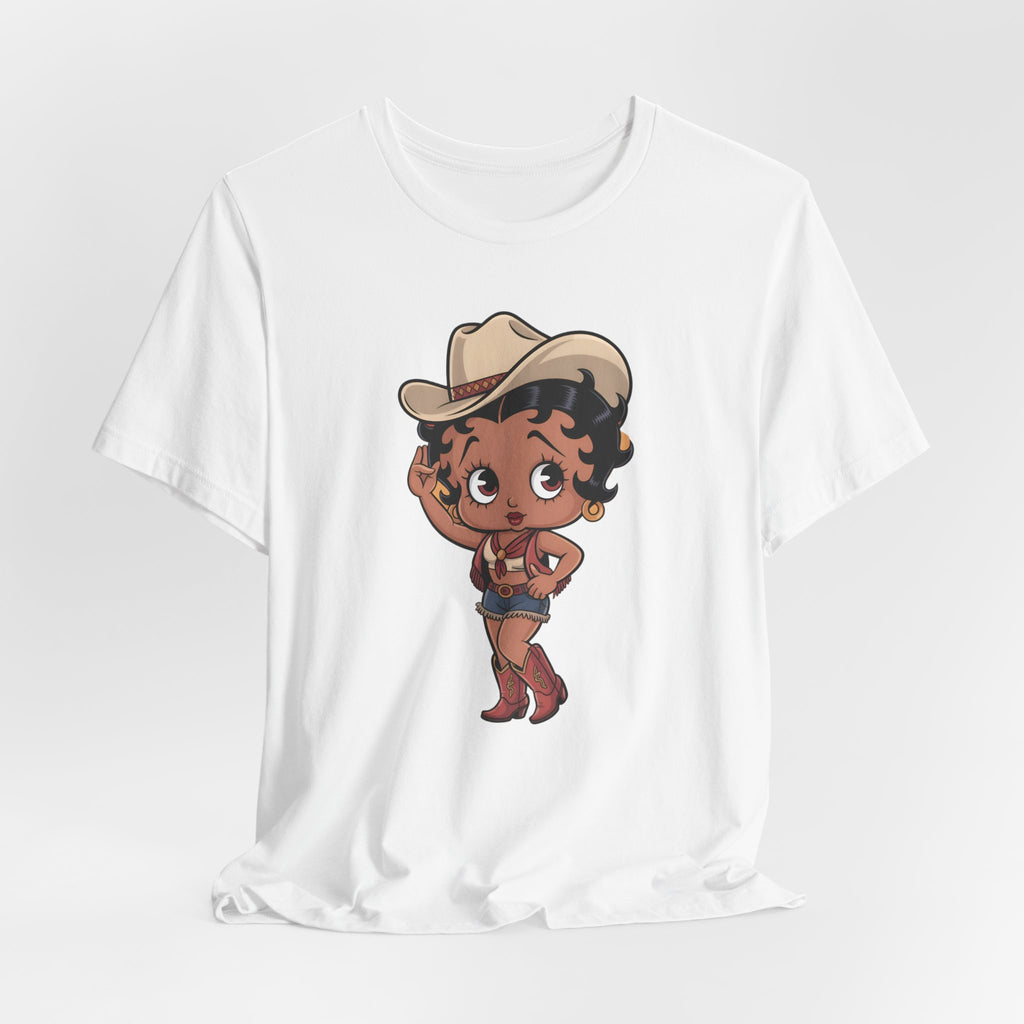 Cowgirl Betty Boop Retro Western T-Shirt
