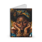 Inspirational Female Spiral Notebook