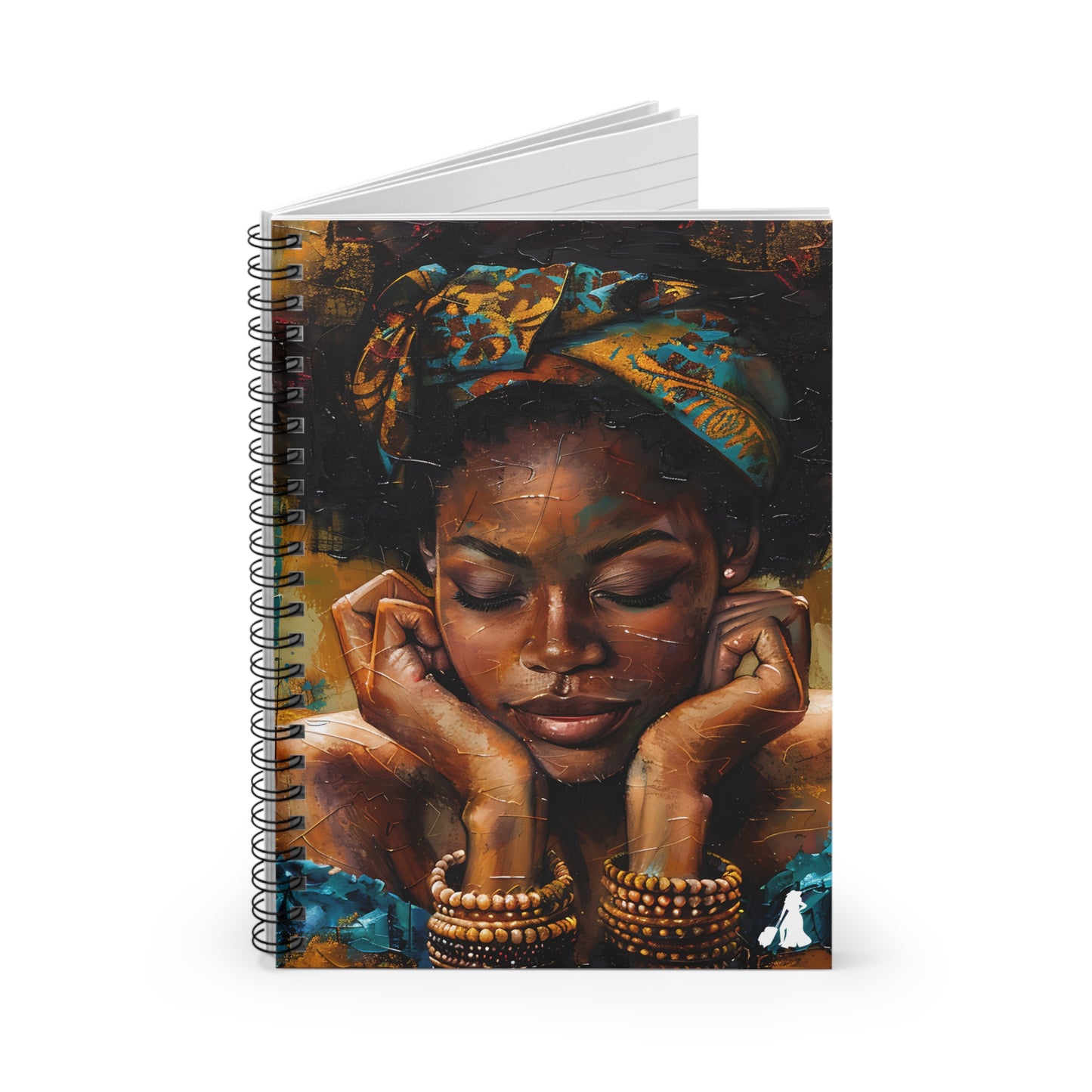 Inspirational Female Spiral Notebook