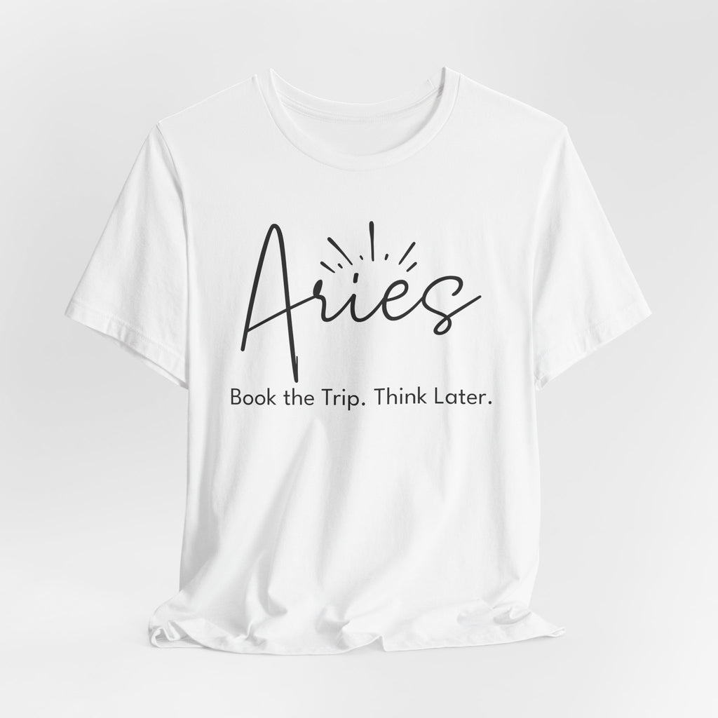 Aries Zodiac Travel T‑Shirt