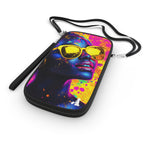 Colorful Music Vibes Passport Wallet