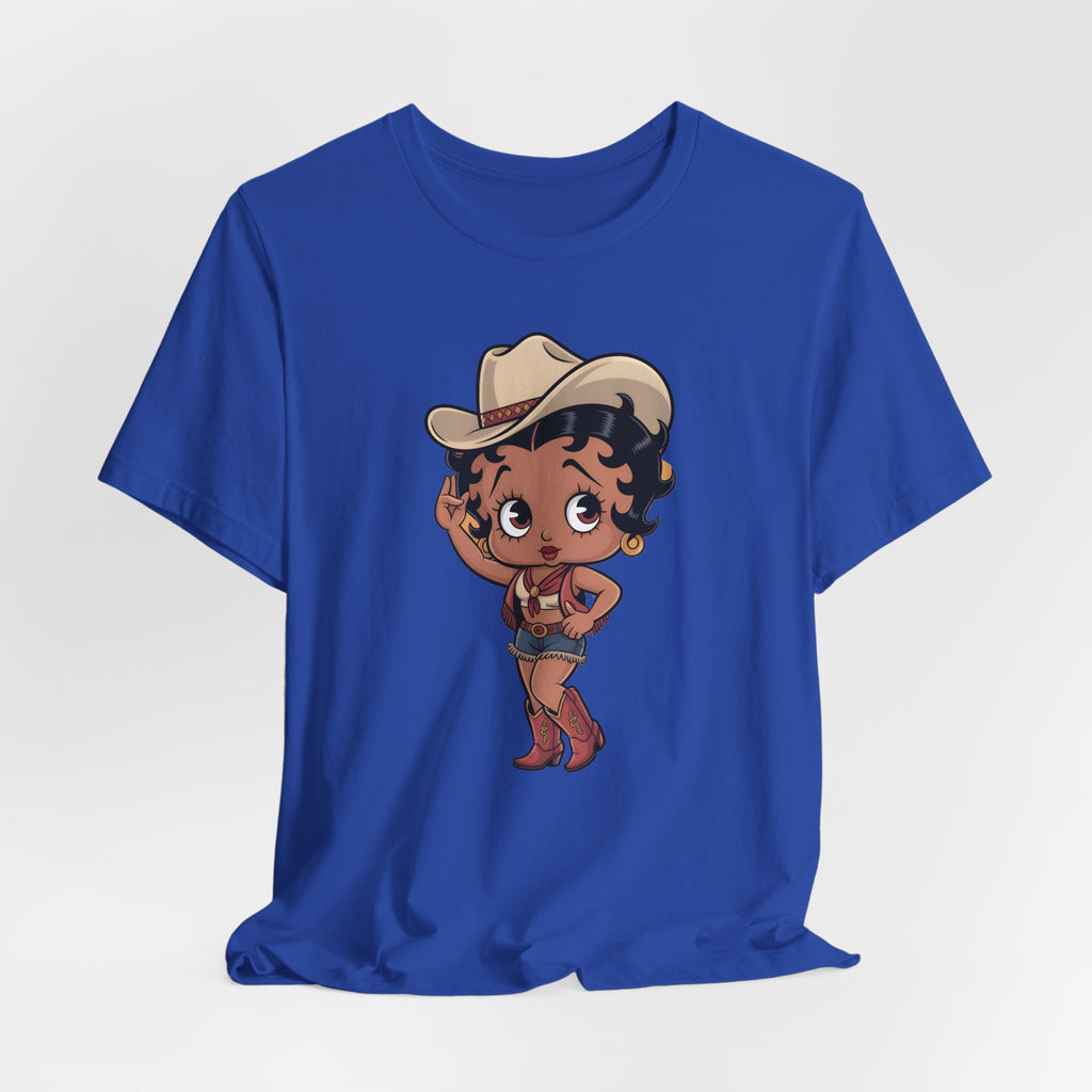 Cowgirl Betty Boop Retro Western T-Shirt
