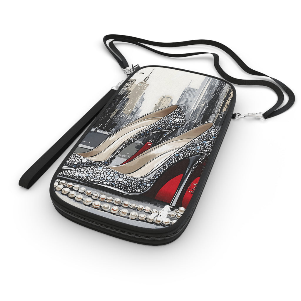 Chic High Heel Passport Wallet