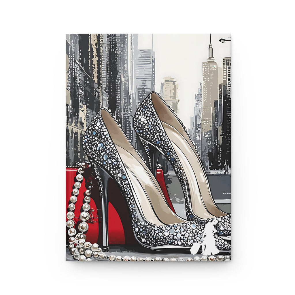 Chic High Heel Hardcover Journal