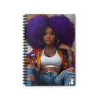 Vibrant Afro-Inspired Spiral Notebook