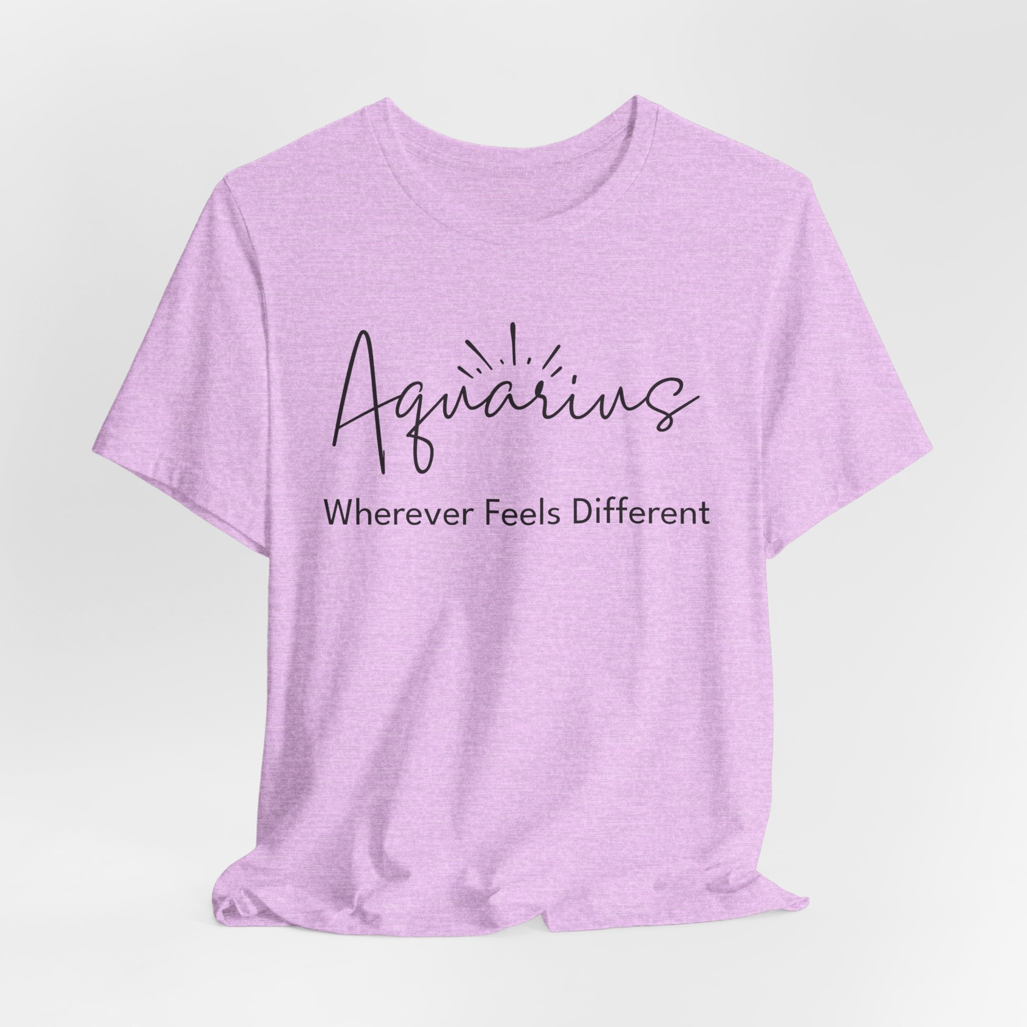 Aquarius Zodiac Travel T-Shirt