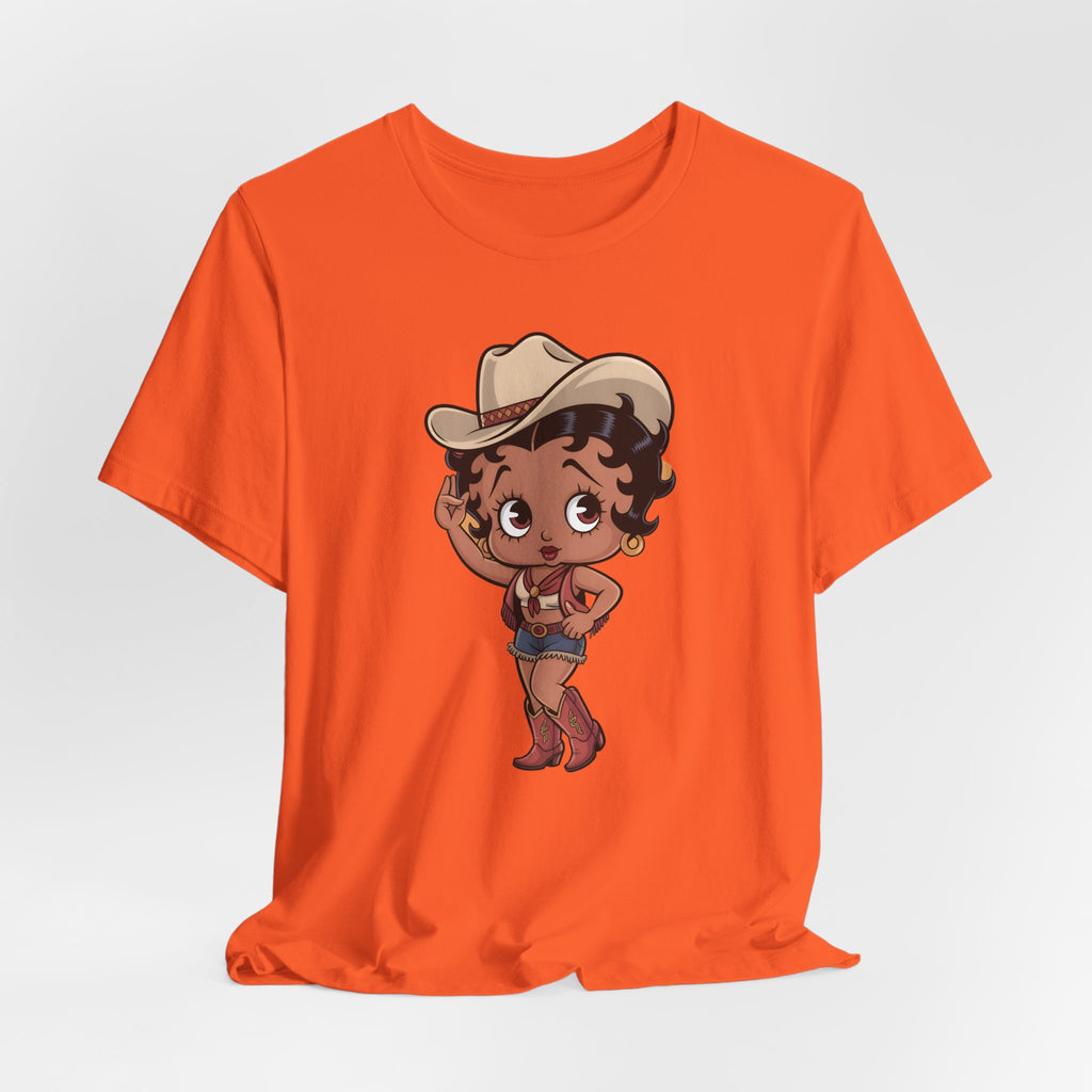Cowgirl Betty Boop Retro Western T-Shirt